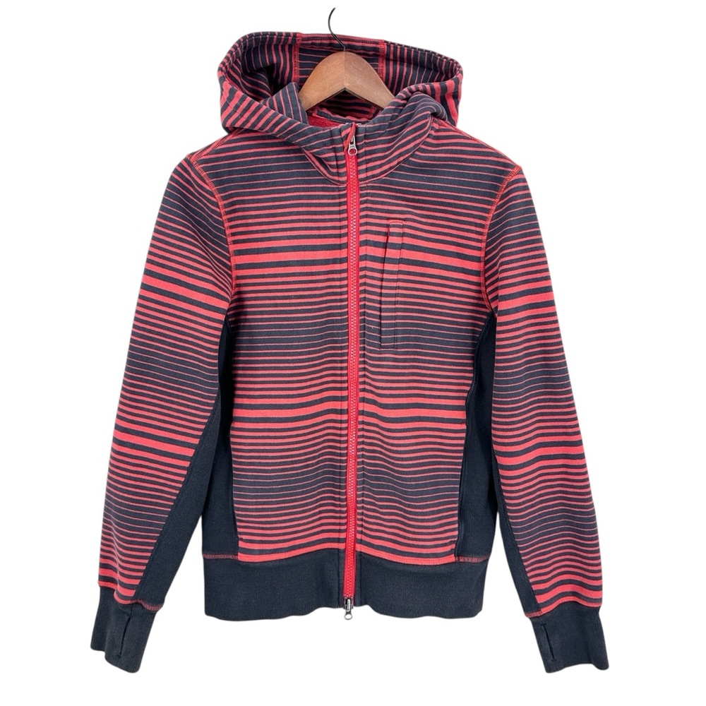 LULULEMON Core Hoodie Sweatshirt Mini Akido Stripe